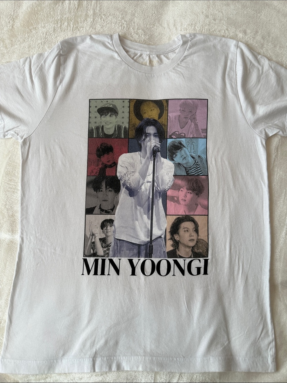 BTS Suga Yoongi Graphic Tee | Eras | AGUST D - Picture 5 of 5